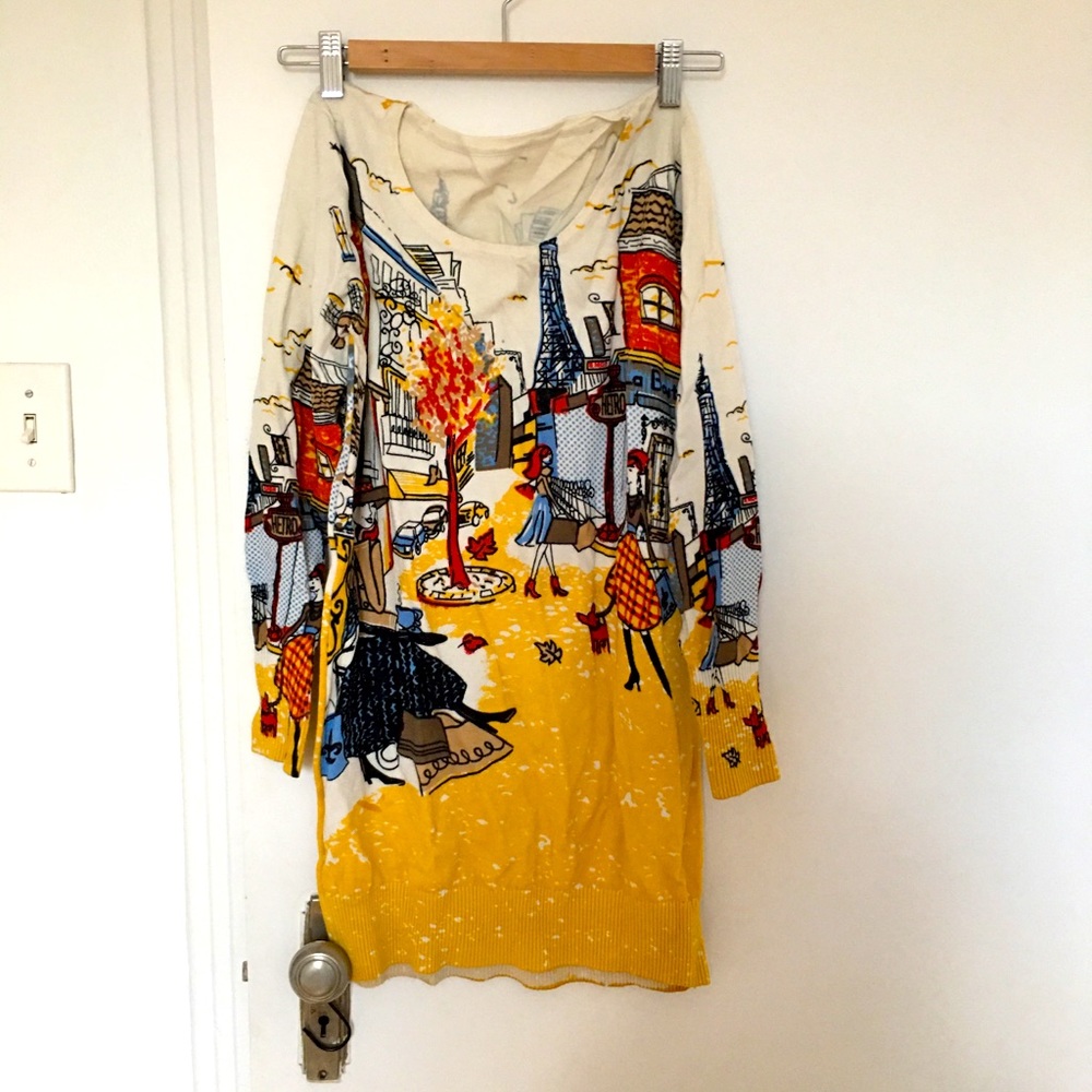 Artsy sweater